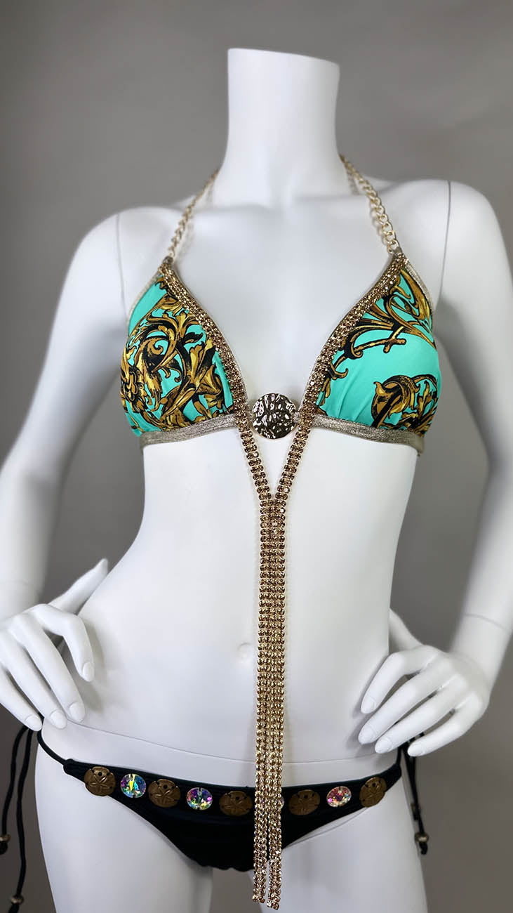 Paradise Top Bikini Style with medallion