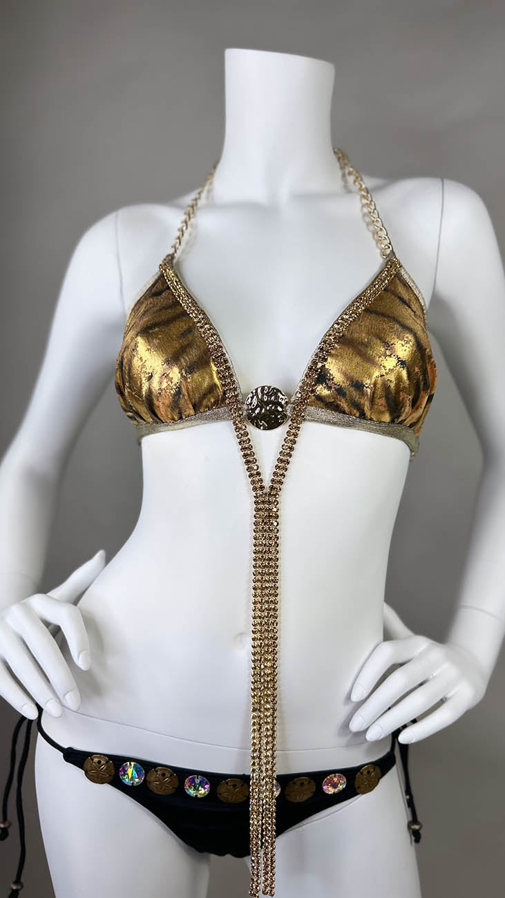 Paradise Top Bikini Style with medallion