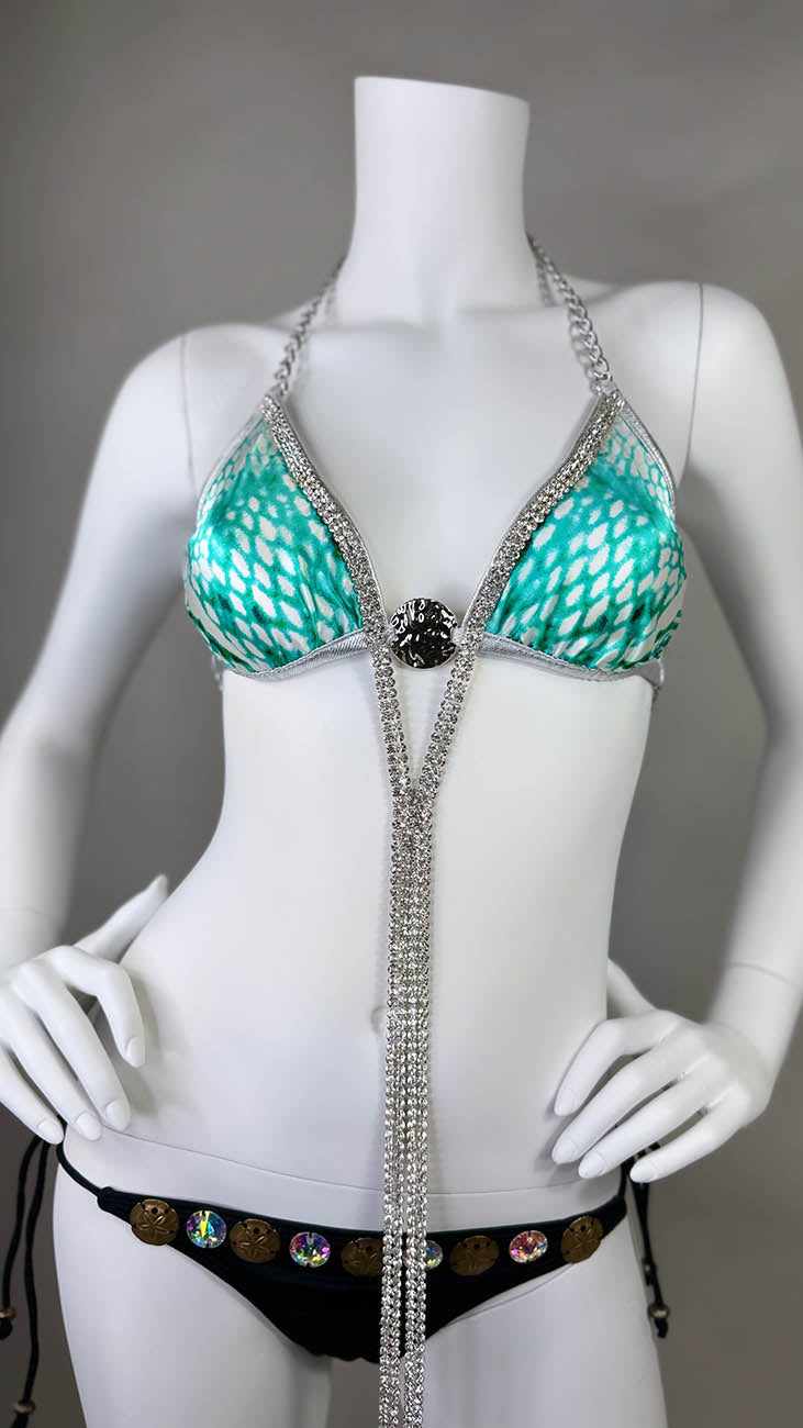 Paradise Top Bikini Style with medallion