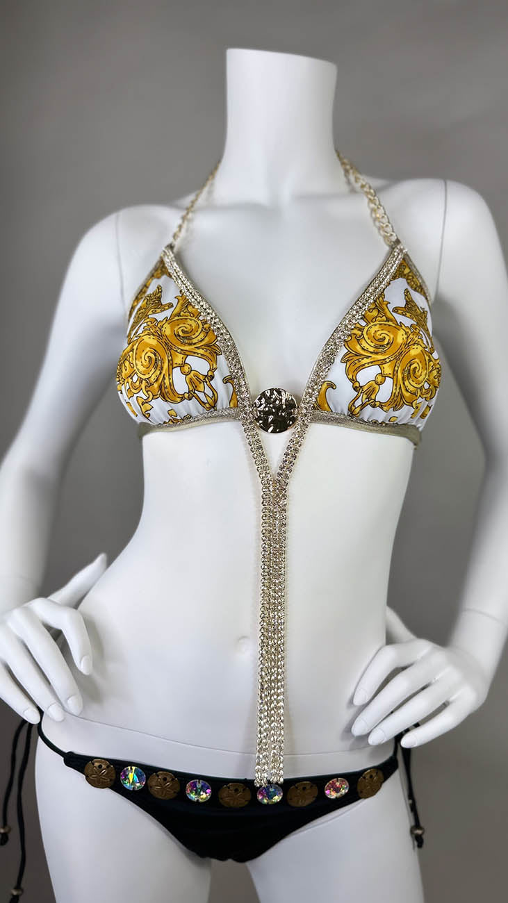 Paradise Top Bikini Style with medallion