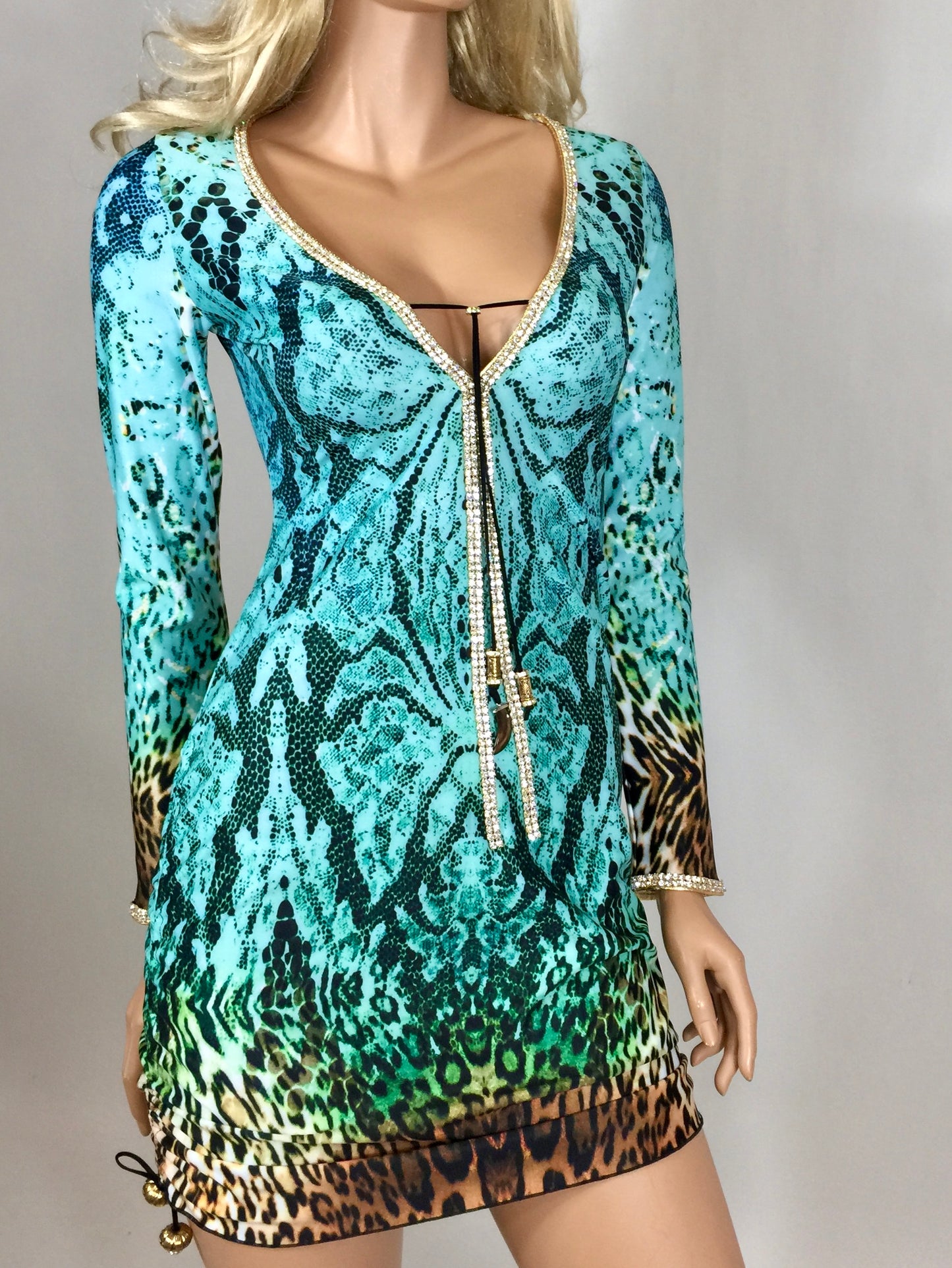 Club short adjustable dress