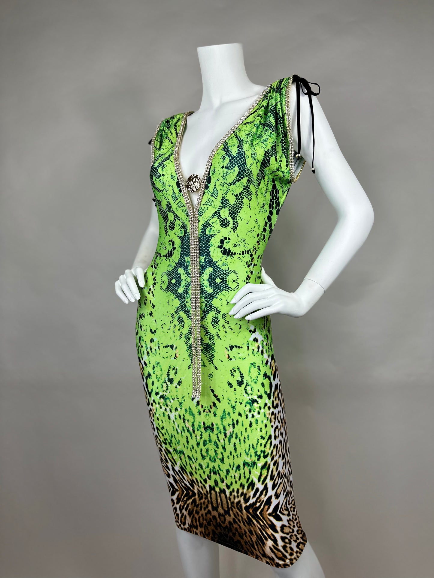 Troy Short Dress with adjustable sides