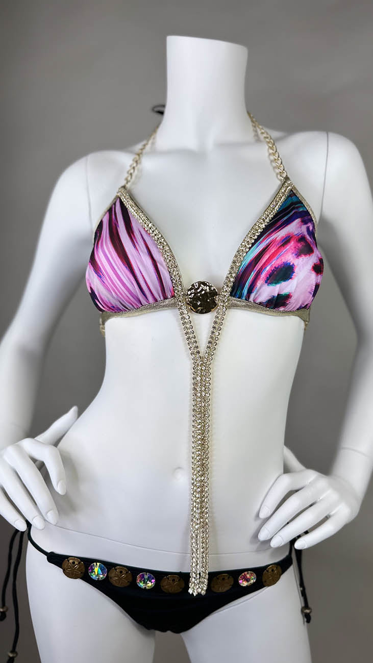 Paradise Top Bikini Style with medallion