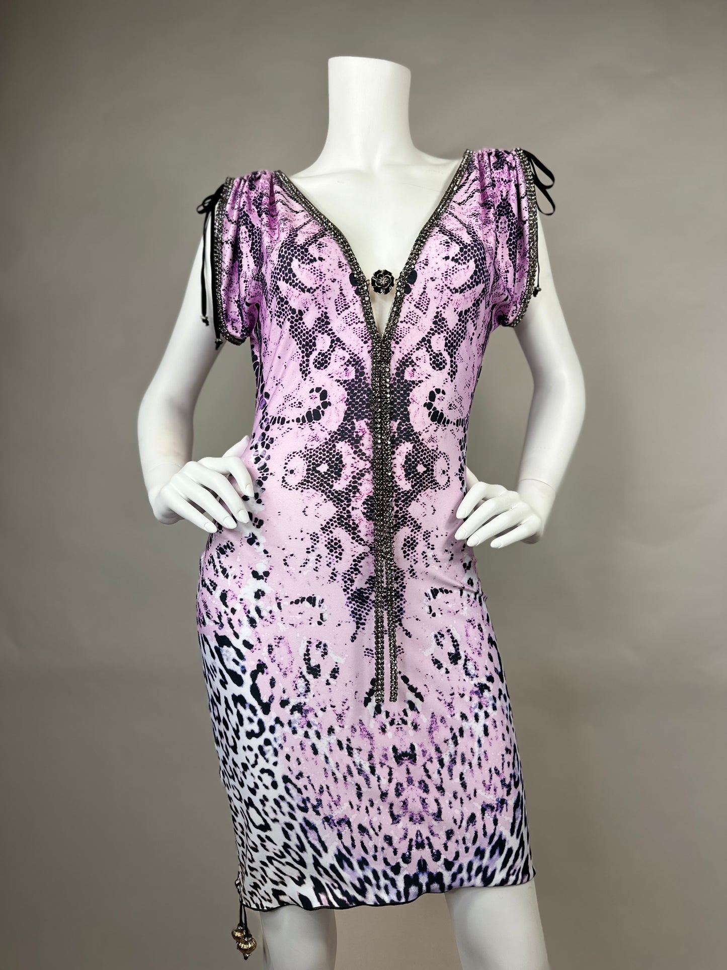 Troy Short Dress with adjustable sides